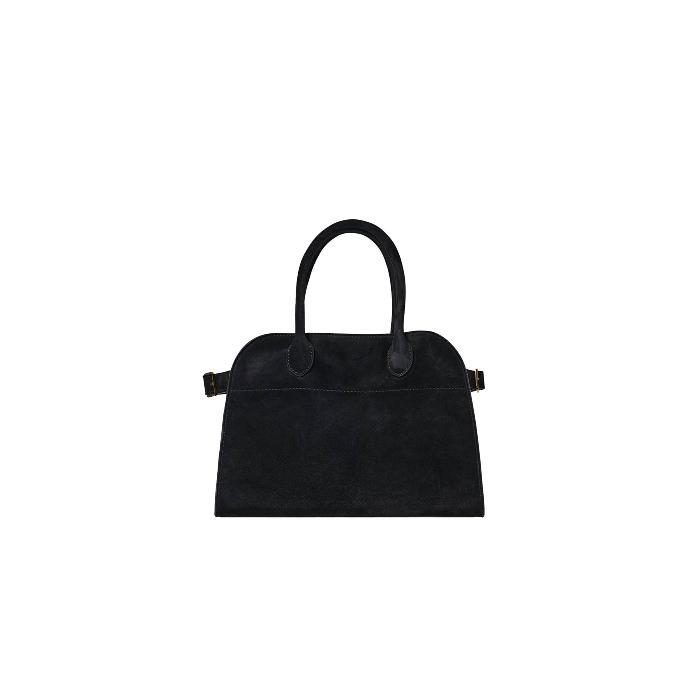 T*e R*w soft margaux 10 bag in suede black w1190l25blsg (25*18*19cm)